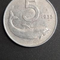 5 lire delfino