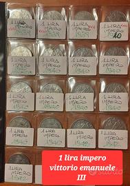 Monete di Vittorio Emanuele III 