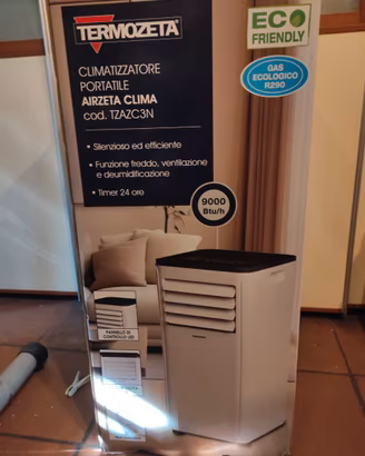 Climatizzatore portatile termozeta 9000 btu