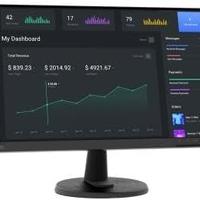 NUOVO monitor led Lenovo C24-40 24 pollici