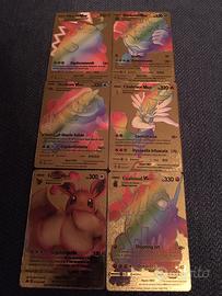 Carte pokemon arcobaleno