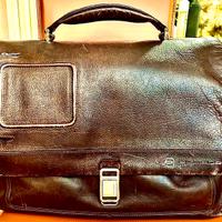 PiQuadro borsa 24 ore in Pelle