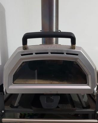 Forno x pizza Ooni a gas, con opzione a legna