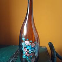 Bottiglia vetro Murano stile antica vintage 