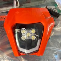 Mascherina e faro led ktm