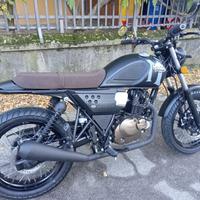 NEW SCRAMBLER F.B. MONDIAL SPARTAN 125cc BLACK