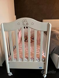 Lettino con materasso