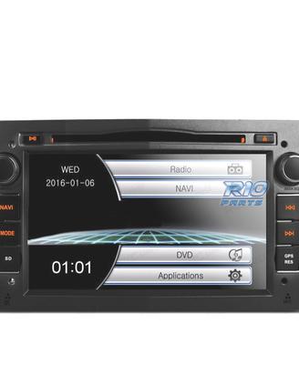 NAVIGATORE RADIO 7" PER OPEL COLORE NERO SCURO US