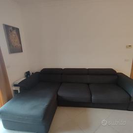 Divano letto Dondi Salotti 4 posti più penisola dx