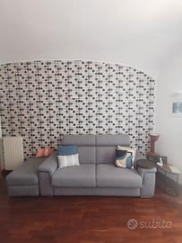 divano letto con pouf contenitore poltrone sofà