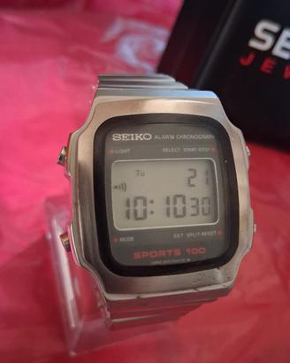 Orologio cronografo da polso Vintage Seiko molto R