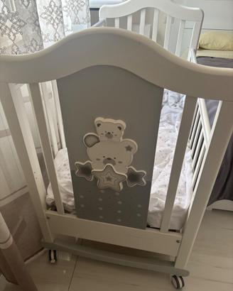 culla bebex compresa di materasso