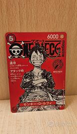 OP TCG Luffy Red ST21-014 Card