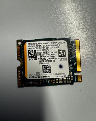 SSD Kioxia Bg5 256gb nvme m2 2230