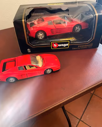 modellini Bburago Ferrari Testarossa 1984 