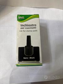 1pz Inchiostro timbri  nero lebez 30cc