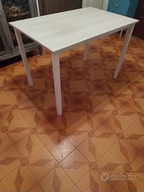 Tavolo da pranzo bianco allungabile