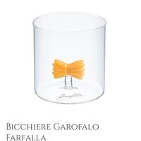 bicchiere  garofalo farfalla 
