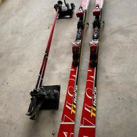 Sci+ Attacchi + Scarponi + Racchette + Portasci