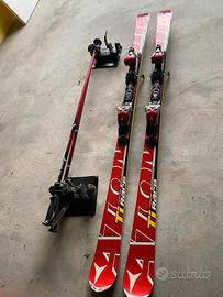 Sci+ Attacchi + Scarponi + Racchette + Portasci