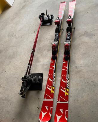 Sci+ Attacchi + Scarponi + Racchette + Portasci