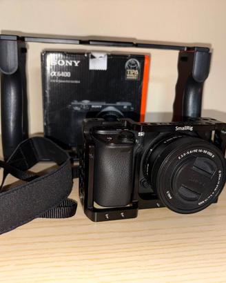 Sony a6400 ancora in garanzia + accessori
