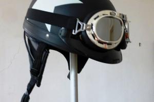 casco tipo Harley-Davidson