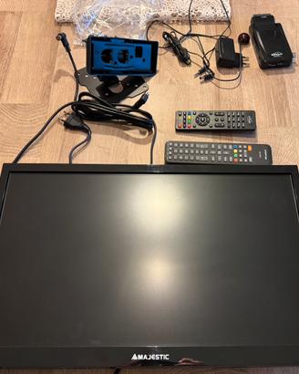 TV Majestic Led 21.5 pollici
