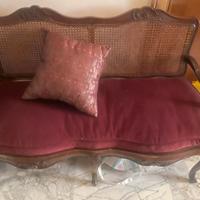 Divanetto Luigi XV Paglia di Vienna