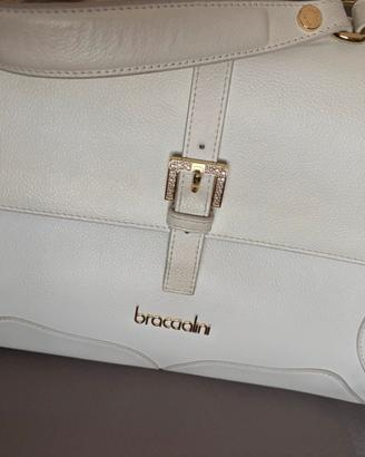 Braccialini borsa in pelle