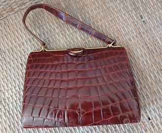 Borsa Coccodrillo Nuova Anni '70