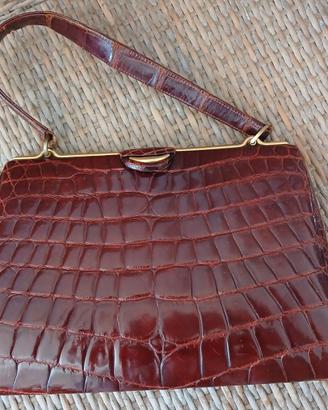 Borsa Coccodrillo Nuova Anni '70