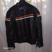 Giacca di pelle specifica per moto