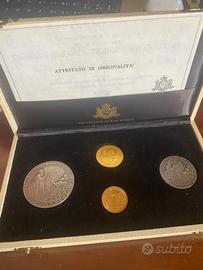 Medaglie Monete Sigilli San Marino Oro e argento