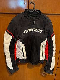 Giacca Dainese traforata con paravento sfoderabile