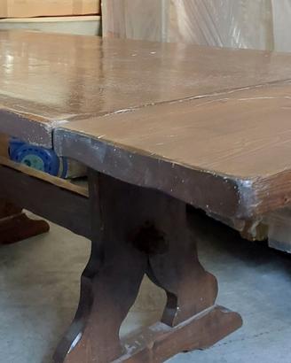 TAVOLO in LEGNO ALLUNGABILE