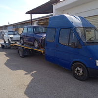 Carroattrezzi Ford transit 2,5 diesel Pat B