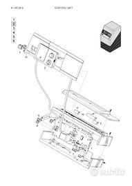 Pannello di controllo A1 BO Rotex