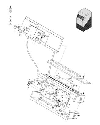 Pannello di controllo A1 BO Rotex