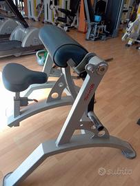 Panca inversione +  panca scott freeweight Panatta