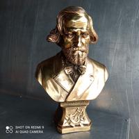 Giuseppe Verdi busto in resina altezza cm 30