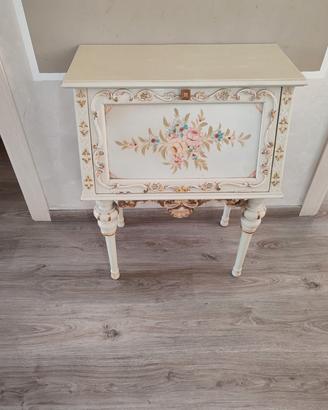 Mobiletto comodino shabby chic 