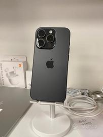 iPhone 15 Pro 128GB 86% Nero Garanzia 1 anno