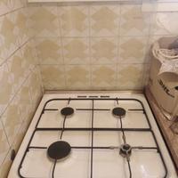 Cucina con forno a gas bombola