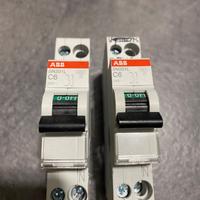 coppia Interruttore non automatico ad 1 modulo