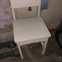 Tavolino e sedia per bambino