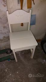 Tavolino e sedia per bambino