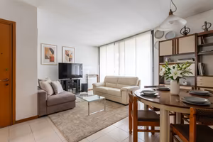 Trilocale con terrazzo, cantina e box