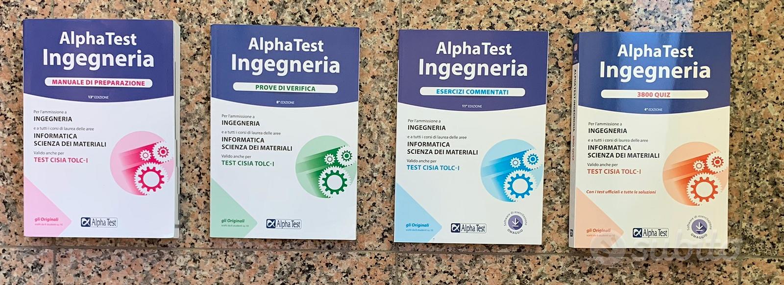 Alpha Test Ingegneria - Libri e Riviste In vendita a Torino