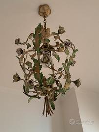 Lampadario vintage rose